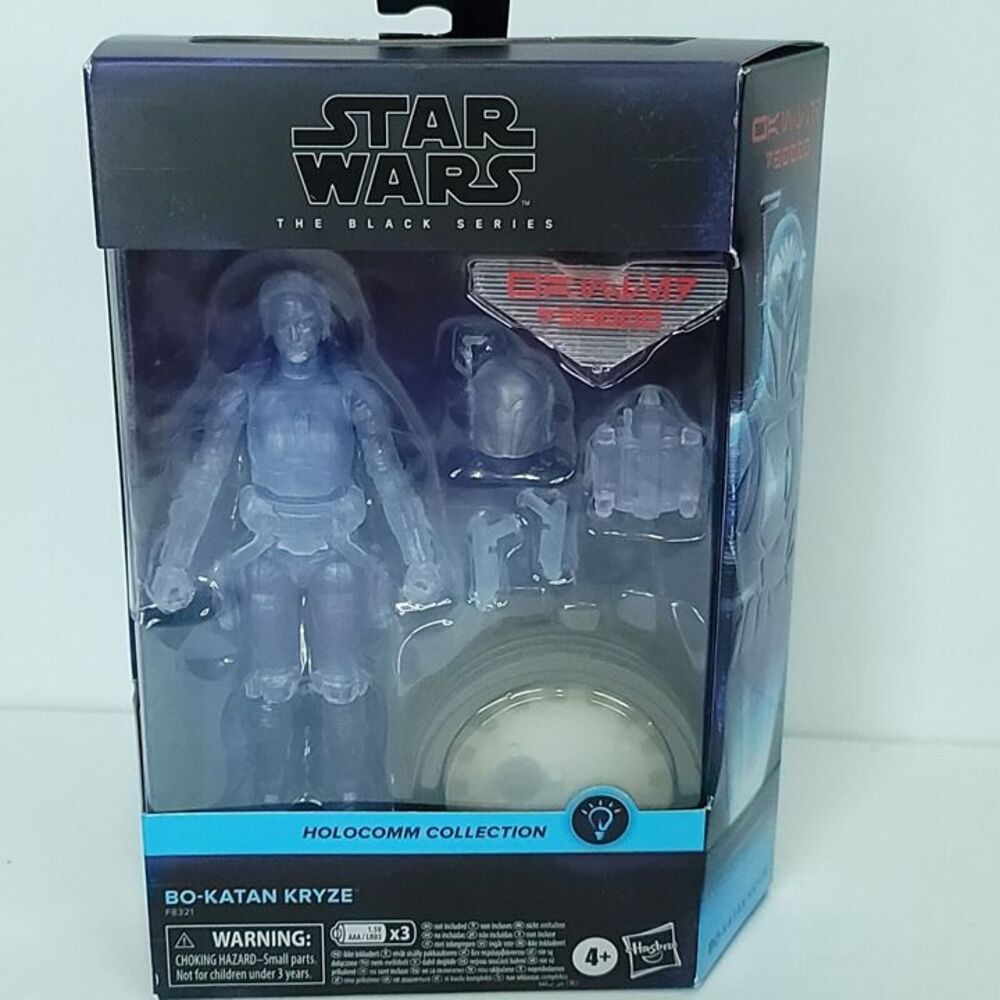 Star Wars BO-KATAN KRYZE Black Series Holocomm Collection Action Figure New